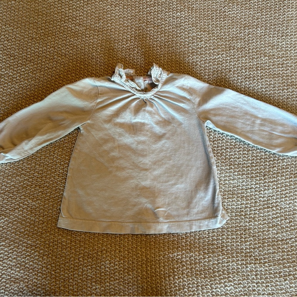 Baby Boden broderie collar shirt 18-24 months